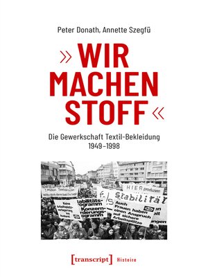 cover image of »Wir machen Stoff«